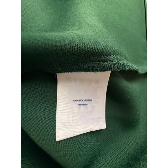 Lands’ End Green V-Neck Shift Dress Short Sleeve Size 16W Plus - Picture 6 of 8